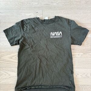 H&M Dark Green NASA Tee